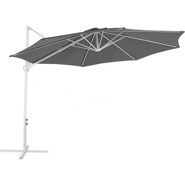 Cantilever Parasol 295 cm SAVONA II Dark Grey