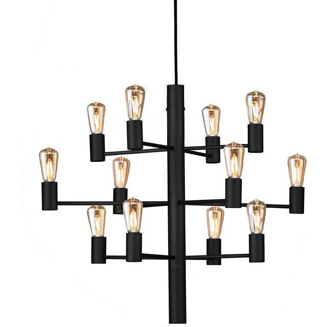 Taklampa Manola 12 Svart - Herstal