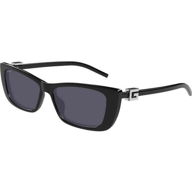 Gucci GG1681S 001, BUTTERFLY Sunglasses, FEMALE, available with prescription - Black