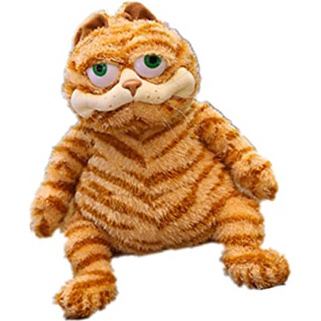 Fat Orange Cat Plush Fat Kitten Stuffed Animals Toy,Cat stuffed animal pillows,kawaii cartoon cute lazy cat Japanese plush toys, gifts for children