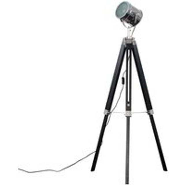 Starboard Spotlight Tripod Black Floor Lamp with LED Bulb - One Size