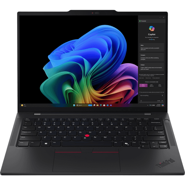 Lenovo ThinkPad T14s Gen 6 21N1 - 180 graders gångsjärnskonstruktion - Snapdragon X Elite - X1E-78-100 - Win 11 Pro (med ARM) - Qualcomm Adreno - 32