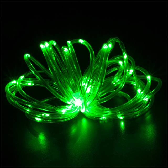 St Helens RGB LED Outdoor Rope Light 6m - Blue - 600 x 0.7 x 0.7cm