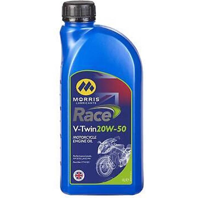 MORRIS V-Twin 20W-50 Racing Mineral Engine Oil for Harley Davidson JASO MA 1L