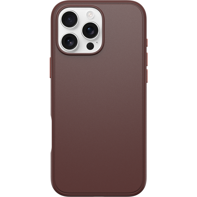 OtterBox Symmetry Series MagSafe skal för iPhone 16 Pro Max, stötsäkert, fallsäkert, skyddande tunt fodral, testad till militärstandard 3x, Brun