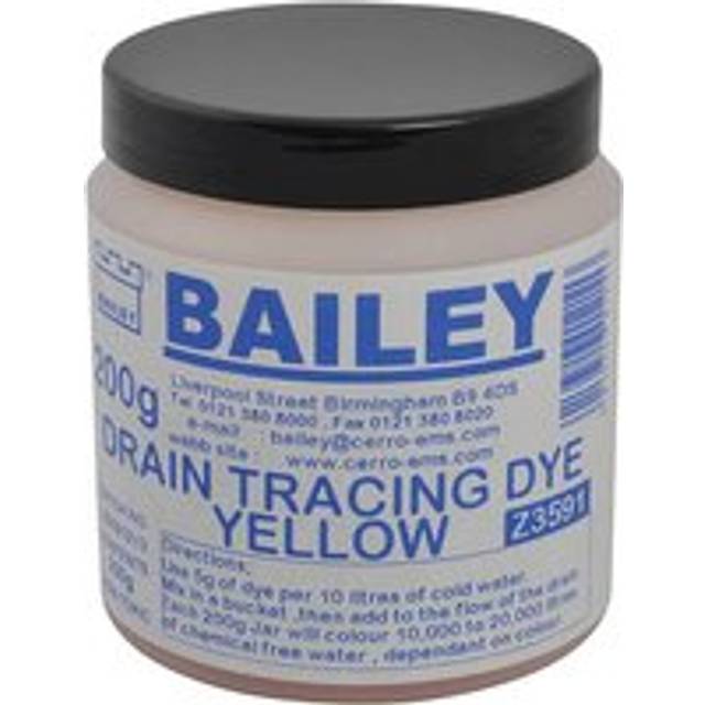 Bailey 3591 Drain Tracing Dye - Yellow