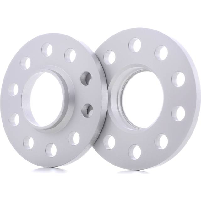 H&R Pair of 10mm Trak+ Wheel Spacers (Kit) - 5x112 PCD, DR Type, 66.5mm Bore, M14x1.5 Thread