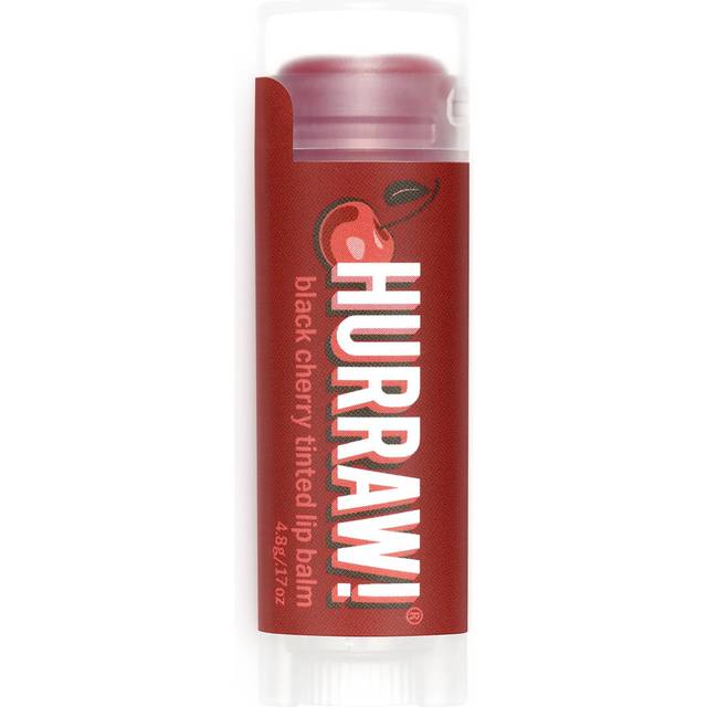 Hurraw! Tinted Lip Balm Black Cherry 0.15 oz