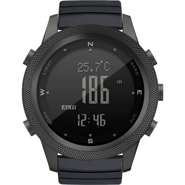Chronus Military Watches with Compass for Men Tactical Watch Outdoor Sports Watches for Men Hiking Digital Wrist Watch with Barometer,Altimeter,Step