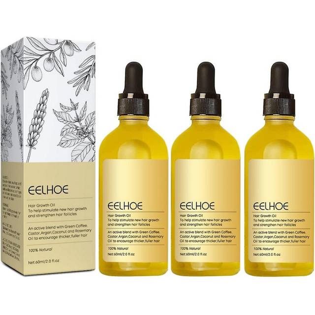 3X Hair Regrowth Serum Natural Hair Growth Treatment | With Rosemary Essential Oil