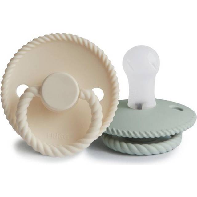 Frigg Rope Silicone Pacifier Pack 2