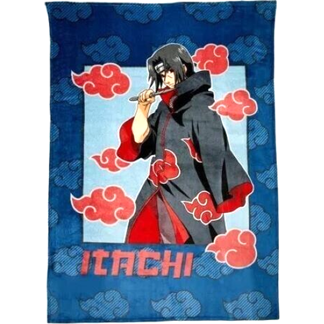 Franco Naruto Anime Kids Bedding Super Soft Plush Throw Blanket  62 in x 90 in  (Officially Licensed Product)