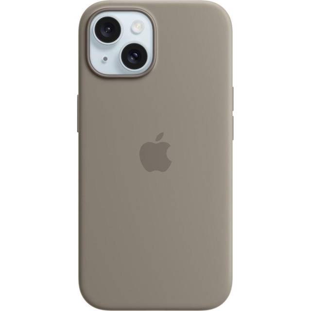 iPhone 15 Apple Silikonskal med MagSafe MT0Q3ZM/A - Lera