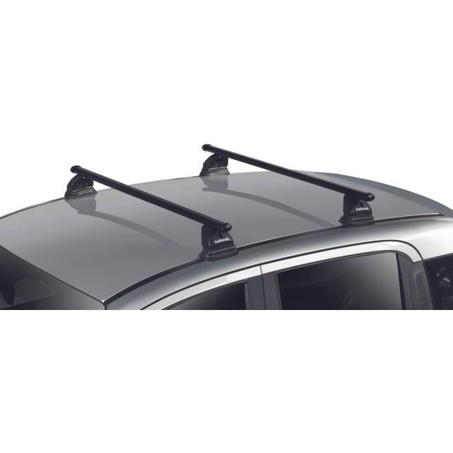Halfords Non-Rail 1.15m Fix Point Steel Roof Bars SET009 (Pair)