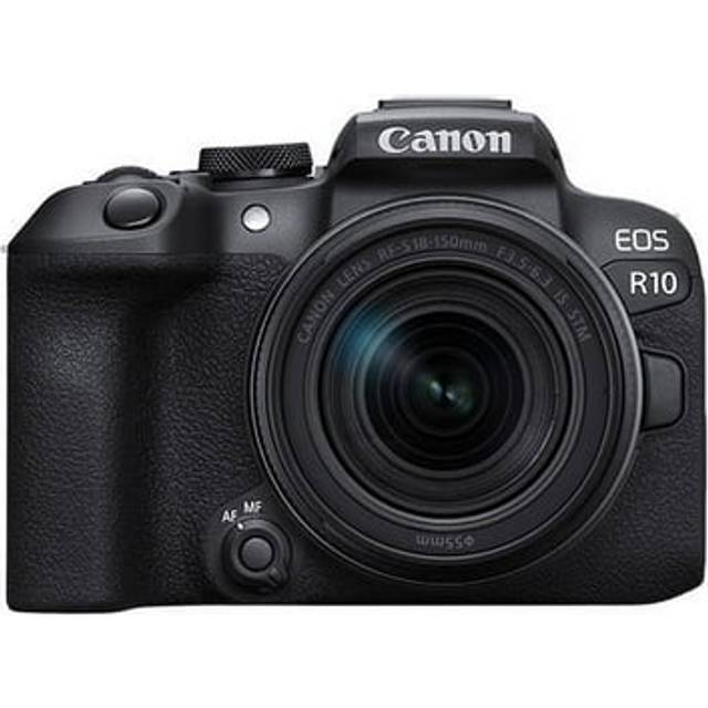 Canon EOS R10 Mirrorless Camera with RF-S 18-150mm Camera Lens Kit in Black