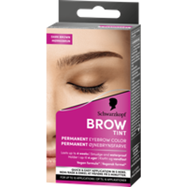 Schwarzkopf Brow Tint Black Dark Brown