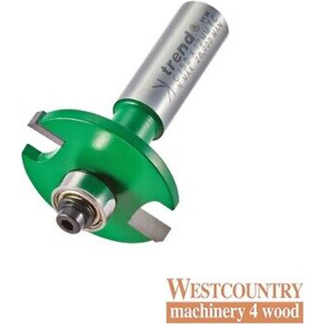 Trend CRAFTPRO Bearing Guided Biscuit Jointer Set 4mm 37.2mm 12mm