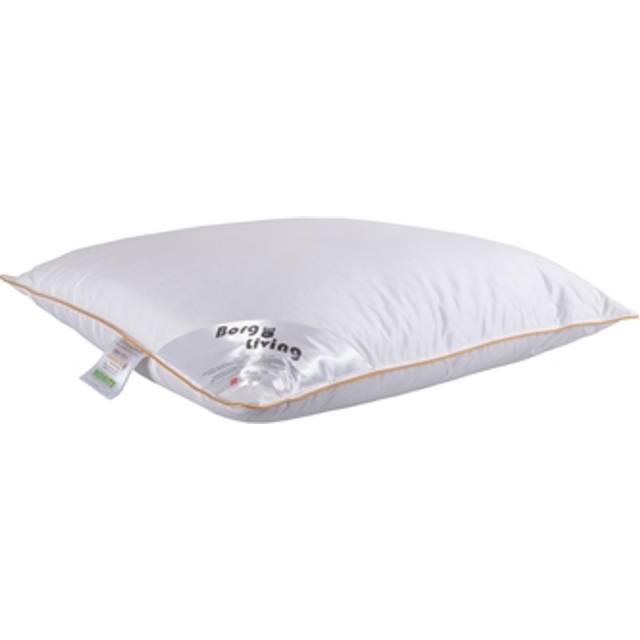 Borg Living Gåseduns Hovedpude 60x63 cm Høj 3 Kammer Pudebetræk (63x60cm)