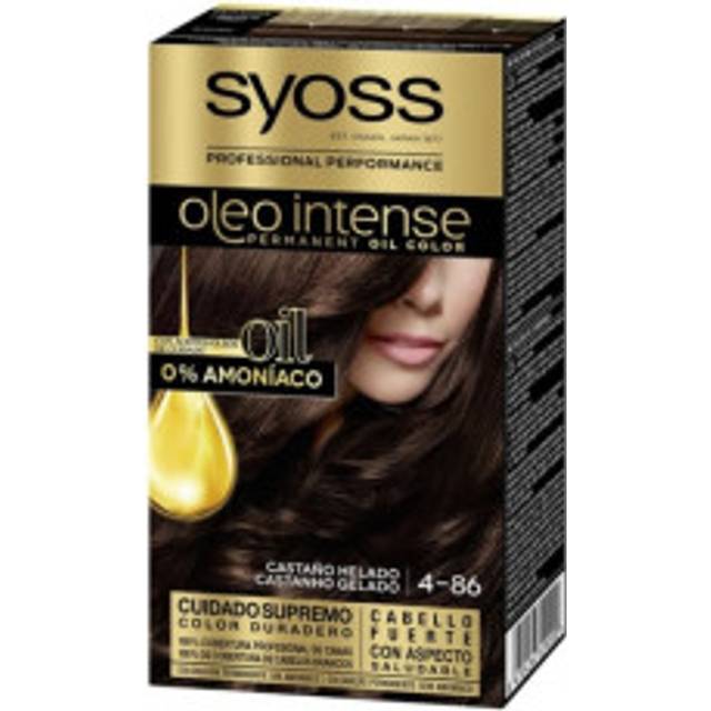 Syoss Oleo Intense Permanent Hair Color 4-86 Ice Brown