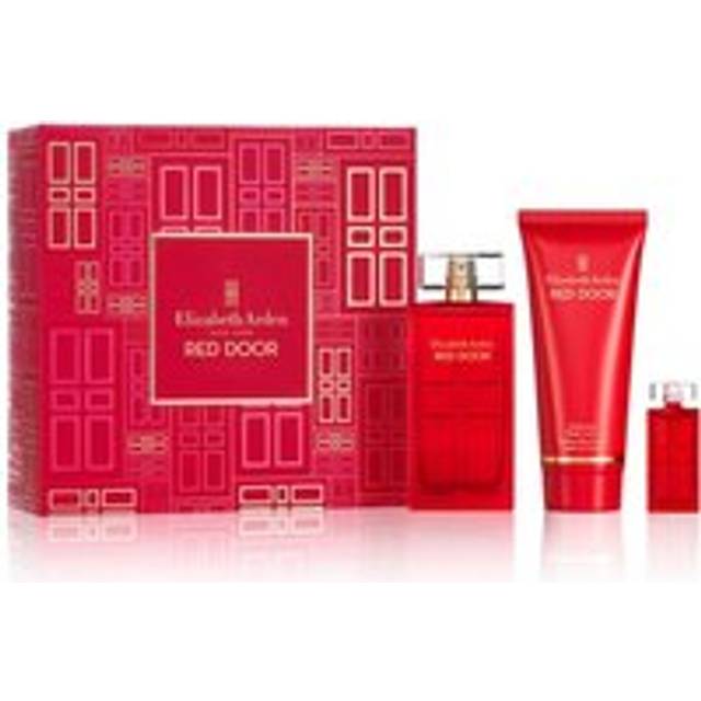 RED DOOR Eau de Toilette 50ml 3-piece Gift Set, floral woody perfume, luxury fragrance gifting for women
