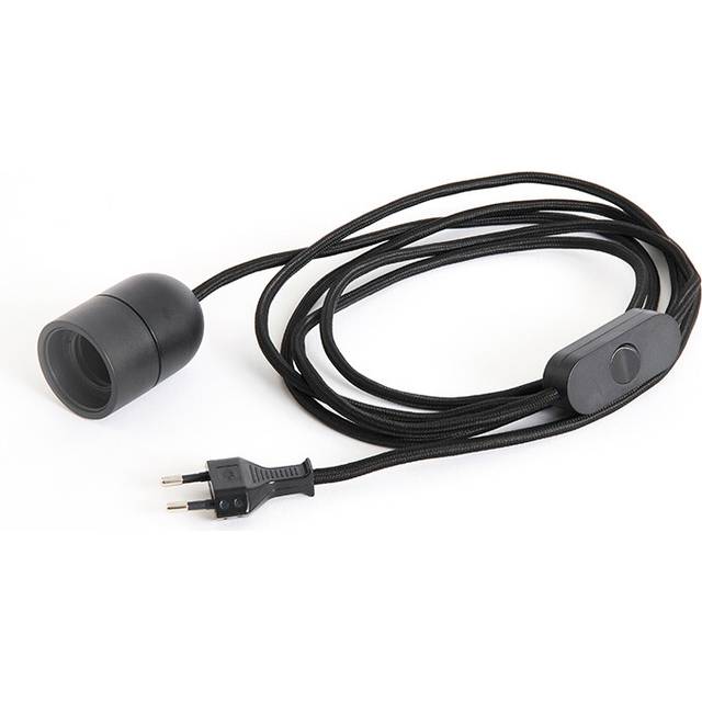 HAY Common Table lampsladd Ø4,5 cm Soft black - Svart