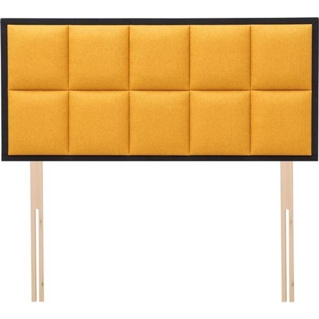 Hypnos Alexandra Headboard - 135cm Double - Euro Slim Fit Floor Standing - Standard Fabric In PinkRedYellowGree