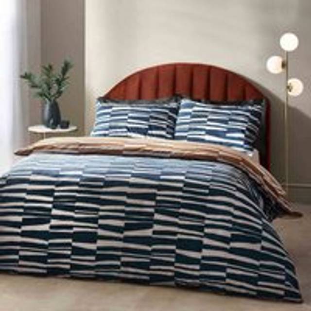 Hoem Piper Printed Dusk Bedding Set - Single - Blue