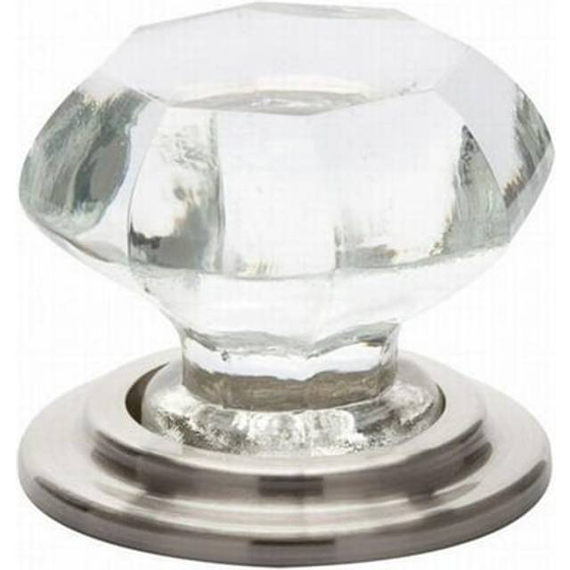 Old Town Clear 1.75 in. Cabinet Knob, Satin Nickel