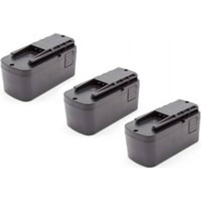 3x Battery Replacement for Festo / Festool T12+3, C12LI, TDK12, C12 Duo for Power Tools (2000 mAh, NiMH, 12 v) - Vhbw