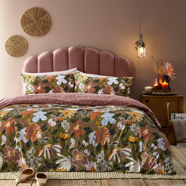 furn. Asterea Super King Multicolour Duvet Set
