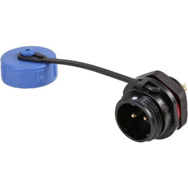 PRO ELEC - Circular Threaded Panel Mount Connector Plug, 2-Pole, IP68