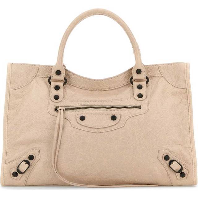 Balenciaga Le City Medium Bag - Beige - Women's - Lambskin