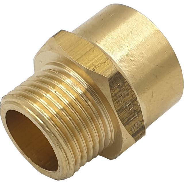 Pepte - 3/8 bsp Male x npt Female Connector Thread Joiner Adaptor uk Thread to American