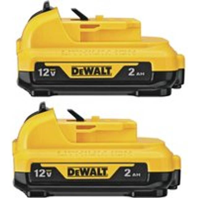 Dewalt DCB122 XR Slide Battery Pack 12V 2.0Ah Li-ion DCB122-XJ - Fits 10.8v x 2