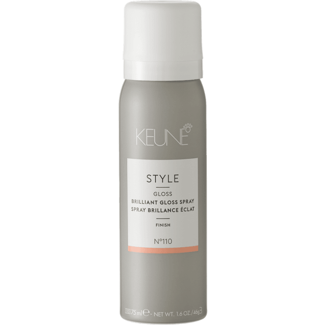 Keune Style Brilliant Gloss Hair Spray Smooth & Shine Natural Hold 110 75 ml For Women