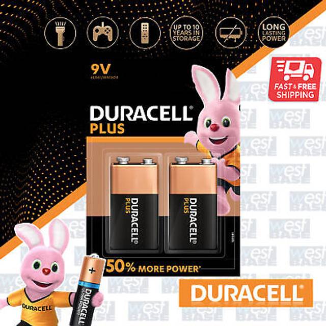 Duracell Plus Power 9v B2 019287