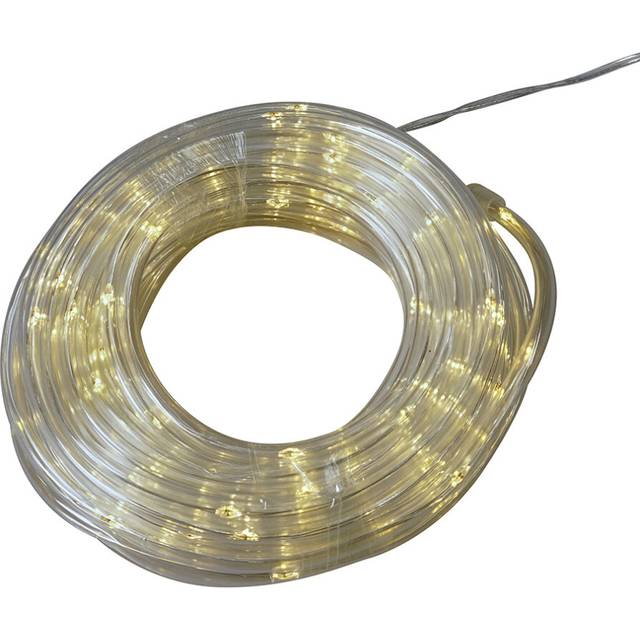 Minisun - led Battery Operated Festive Outdoor 5M Warm White Strip Lights With Remote Control