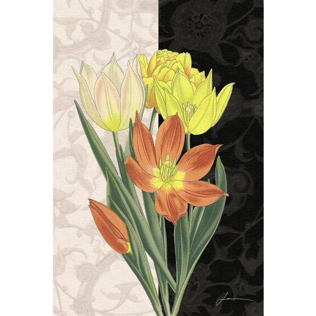 Centerpiece II by James Burghardt - Wrapped Canvas Painting (76cm H x 51cm W)