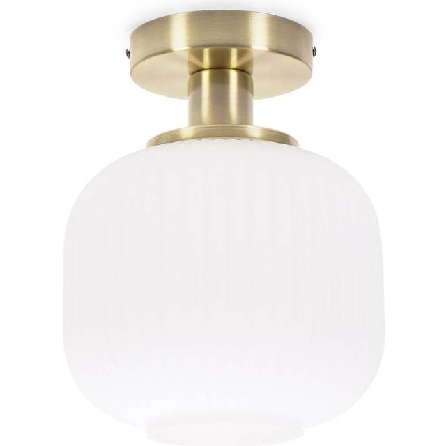 Calpe Glass Flush Mount (28cm H X 28cm W X 28cm D)