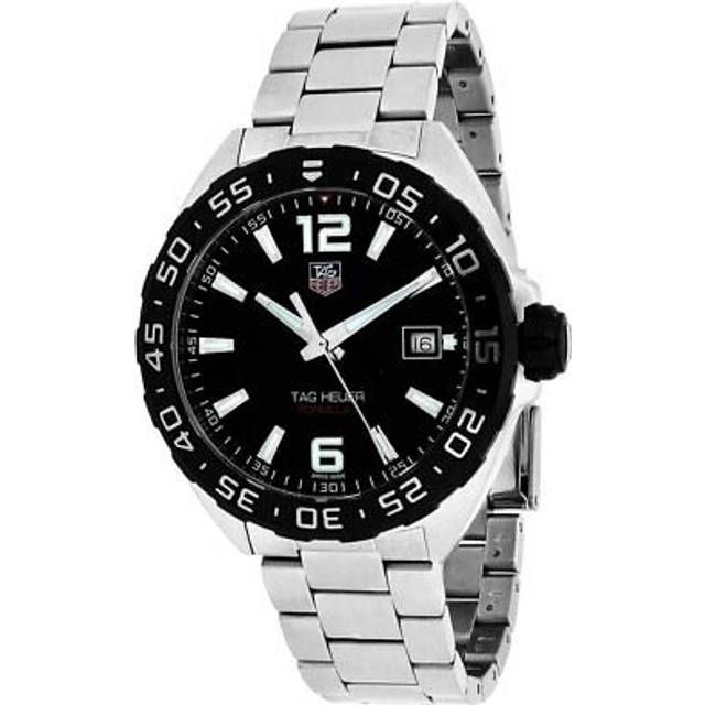 Tag Heuer Formula One Black Dial Stainless Steel WAZ1110.BA0875 Men's Watch black