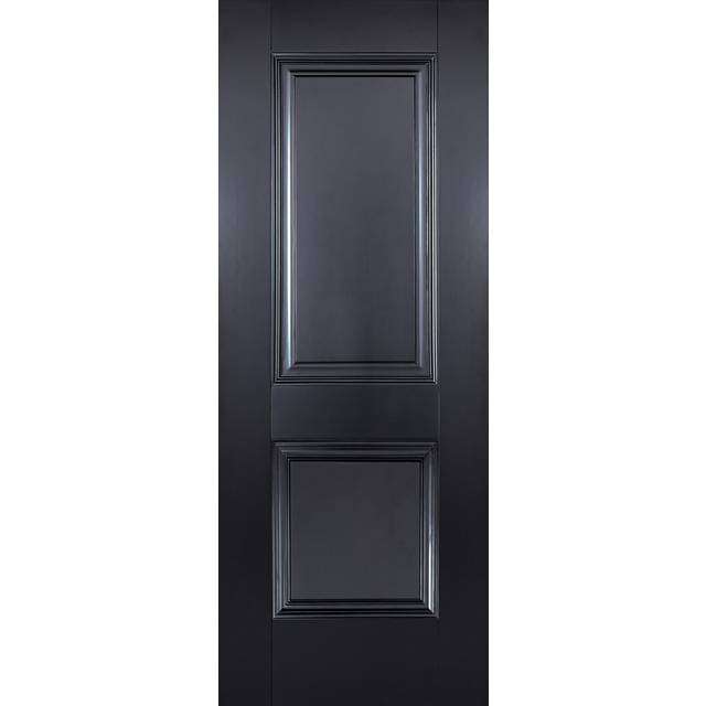LPD Arnhem Black Internal Door (Size: 1981 x 762mm, Thickness: 44mm, Fire Door: Yes)