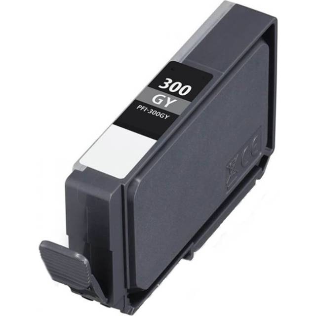 Canon PFI-300GY Grey Compatiblel Ink Cartridge - grey