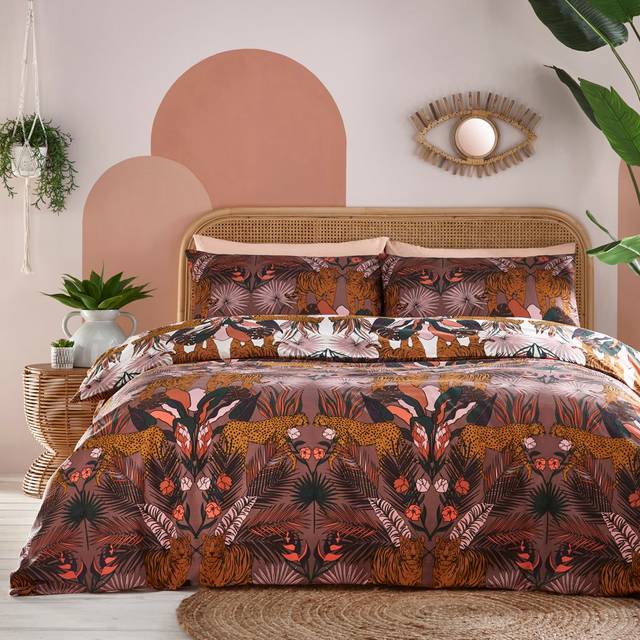 furn. Kaihalulu King Size Cocoaberry Duvet Set - Multi