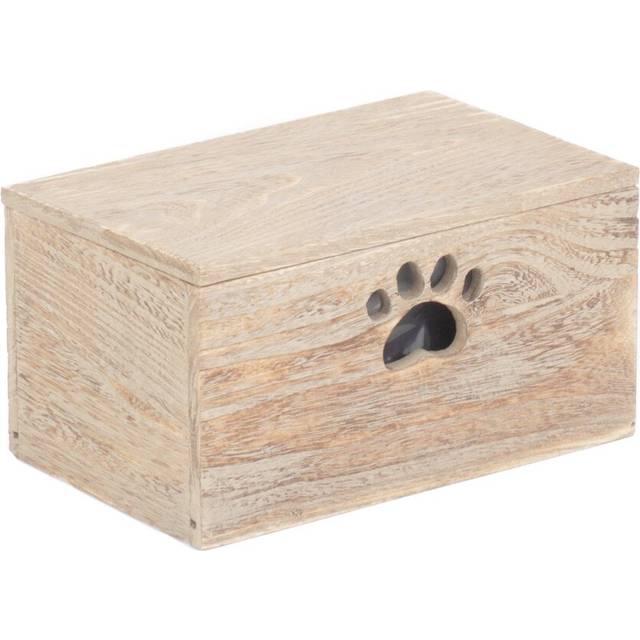 Dog Treat Wood Box - Oak