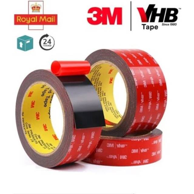 Genuine 3m vhb 5925 car vehicle double sided tape acrylic adhesive mounting roll
