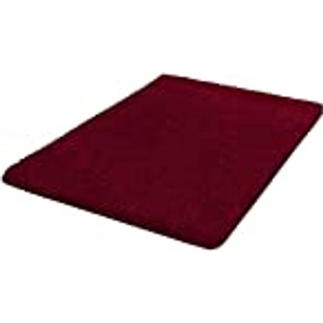 Seattle granat - badrumsmatta 80 x 140 cm - Röd (80 x 140 cm)