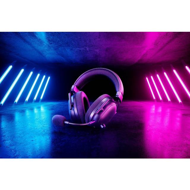 Razer Blackshark V2 Pro (Xbox) - Trådlöst Konsol-headset för E-Sport för Xbox S|X & One (Triforce 50mm Membran, HyperSpeed Wireless 2,4 GHz, avtagbar HyperClear Mikrofon) Svart