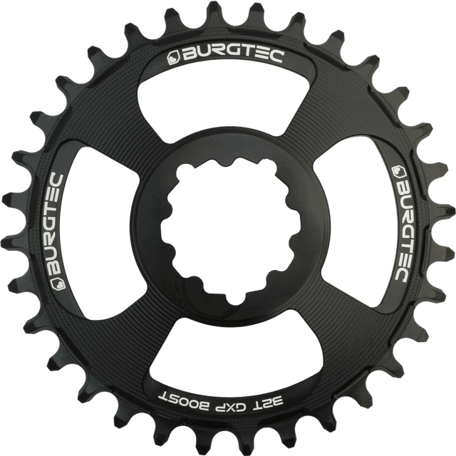 Burgtec SRAM Boost 3mm Offset Thick Thin Chainring Black