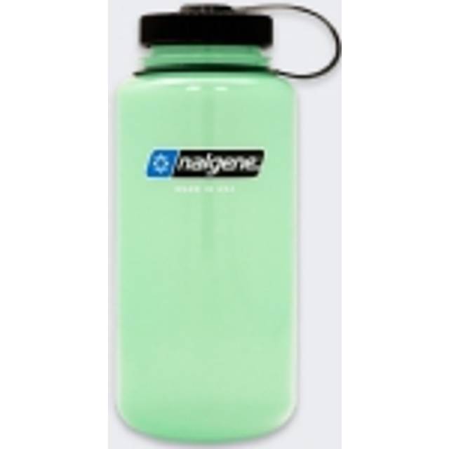 Nalgene Wide Mouth Tritan Sustain Bottle 1L (Glow Green Nps - One Size) - Size ONE SIZE