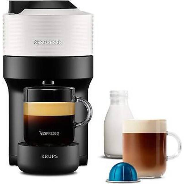 Nespresso Vertuo Pop Coffee Machine By Krups - White, Xn920140